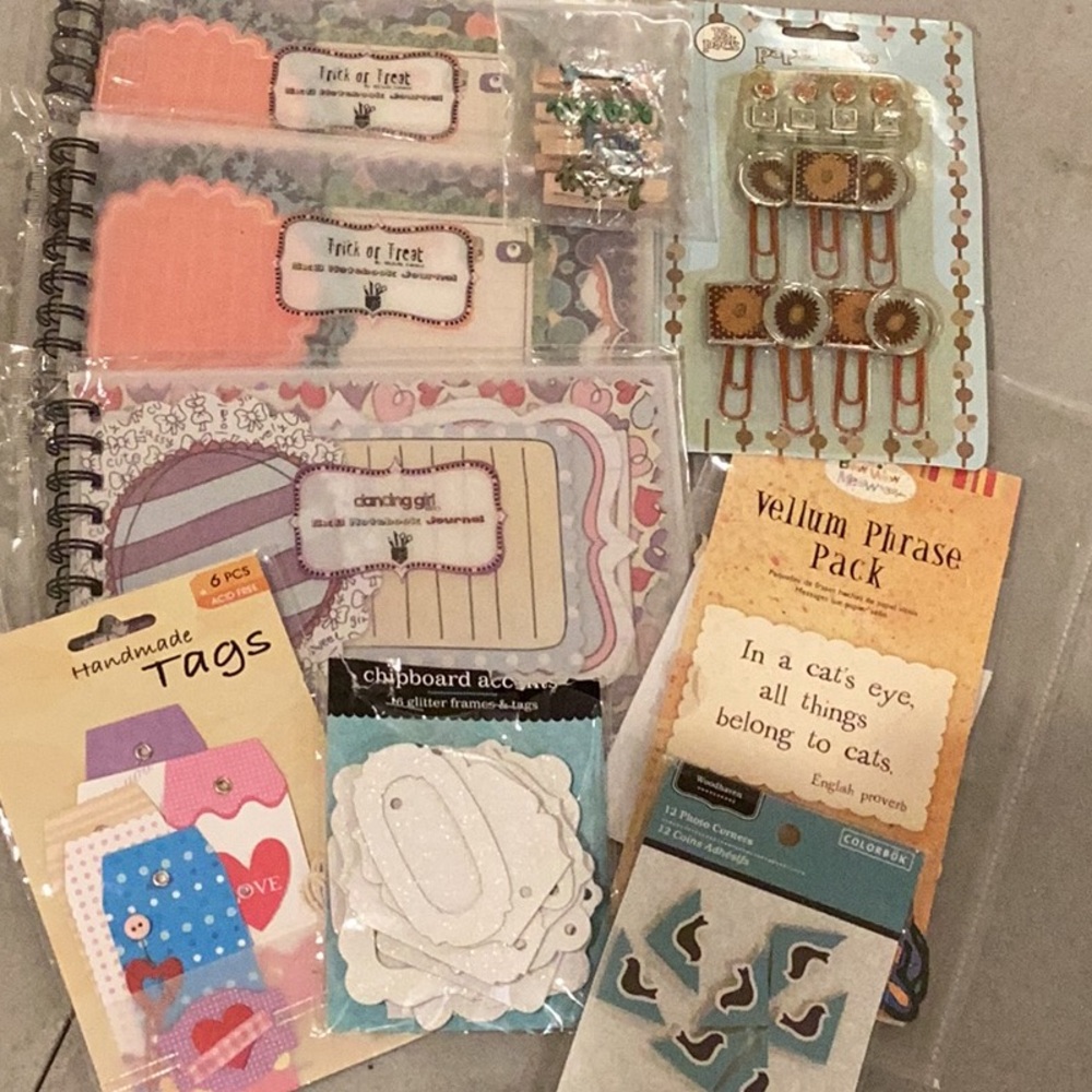 Variety pack journaling/scrapbooking